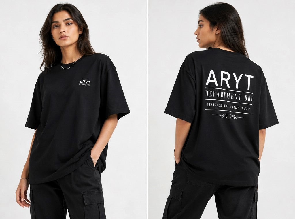 ARYT Department 001 Oversized Heavyweight Tee